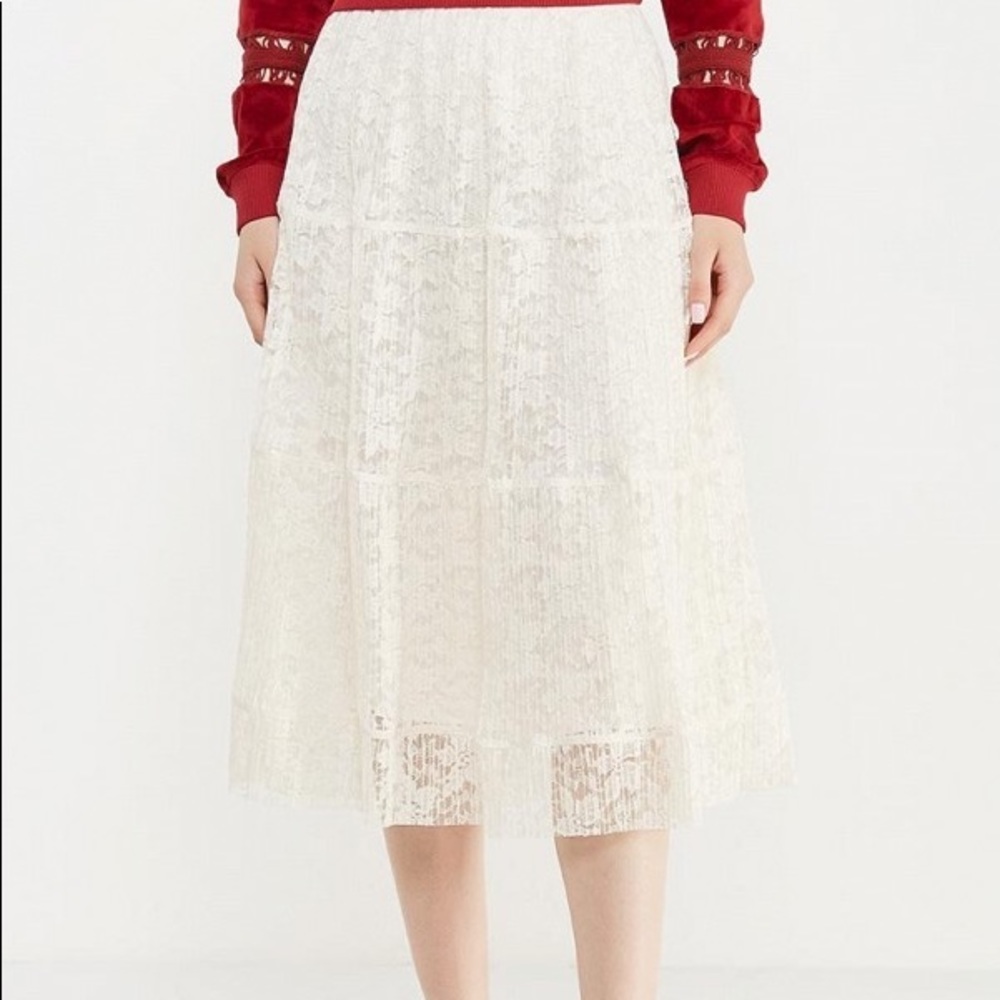 See by Chloe Lace Pleated Skirt super beautiful！！！
